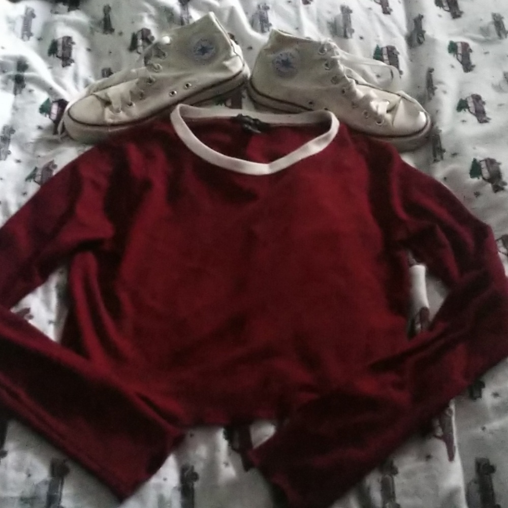 Forever 21 thermal crop top.m